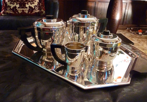 Puiforcat tea set Holiday House 2012