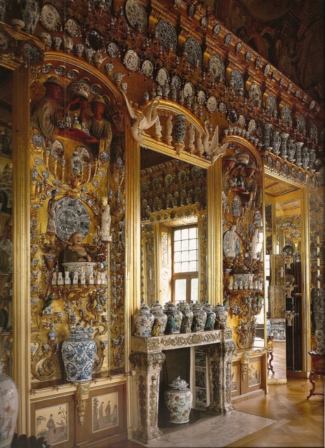 Queen's Porcelain Cabinet at Charlottenburg Palace, Berlin
