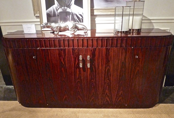 Ralph Lauren Art Deco Dining Cabinet in Penthouse Rosewood EJ Victor