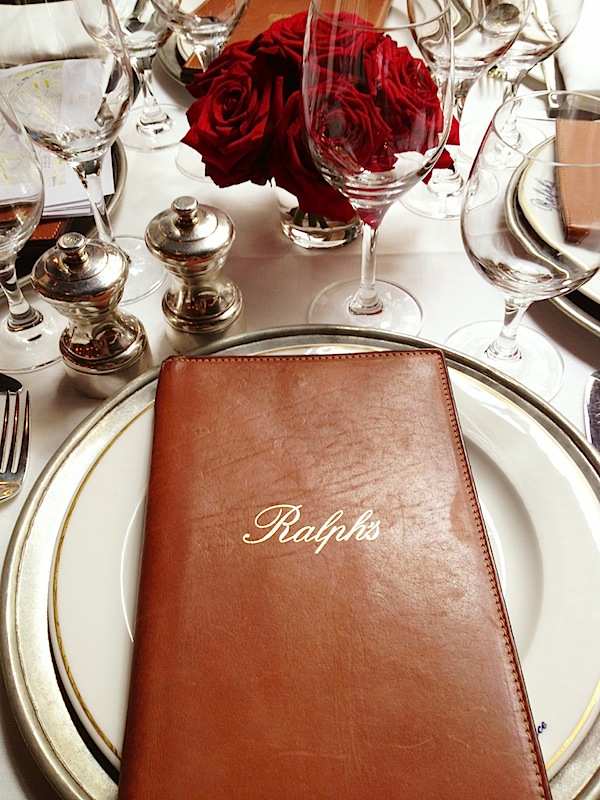 Ralph restaurant Paris postcard from Paris