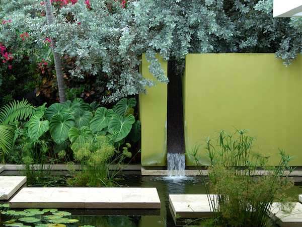 Raymond Jungles garden as inspiration for Orchid show