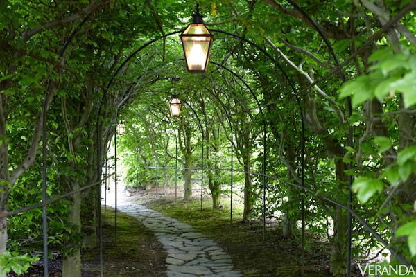 Schatzi McLean garden in a Richard Keith Langham project 2012 September/October Veranda magazine