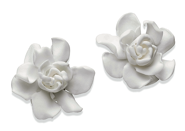 JAR La Dame aux Gardenia earrings JAR