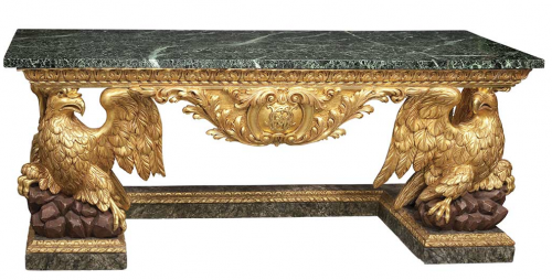 Period Regency console Period Regency console in Doyle New York auction