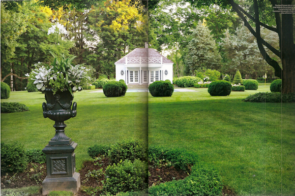 Maple Hill Farm in Connecticut as shown in Stacy Bass' In the Garden Donna Craft's Connecticut estate in Stacy Bass' book In the Garden