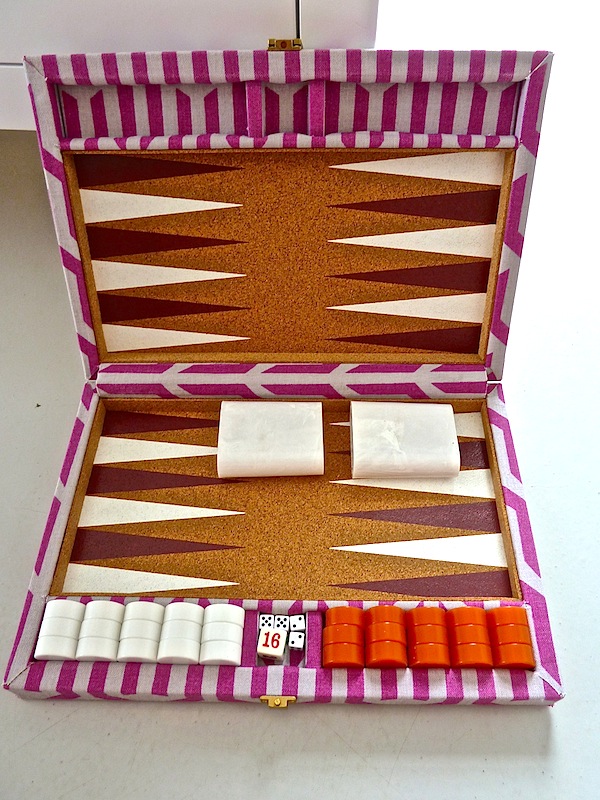 Serena & Lily backgammon board Serena & Lily