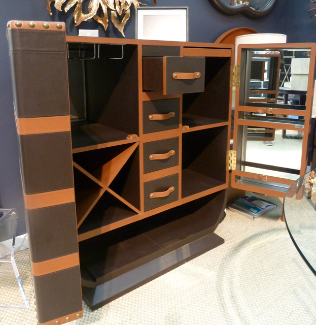Serge de Troyer leather bar