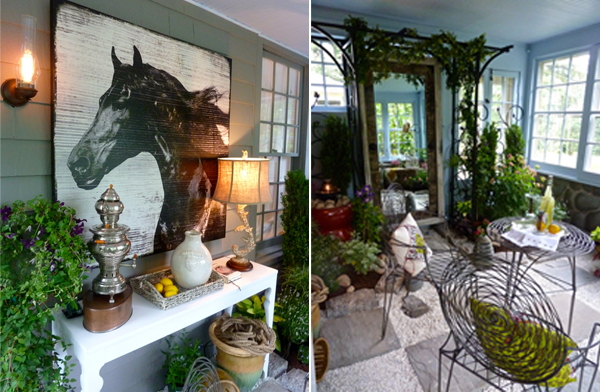 Bartlett Arboretum Garden Rooms by Design designer showhouse