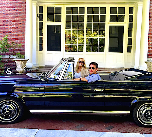 Susanna Salk and Michael Bruno