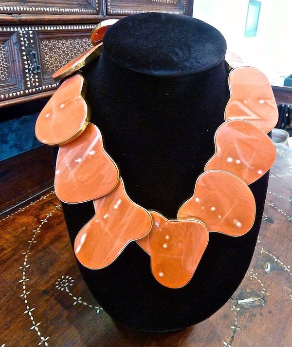 Taffin coral necklace Greenwich jewelry