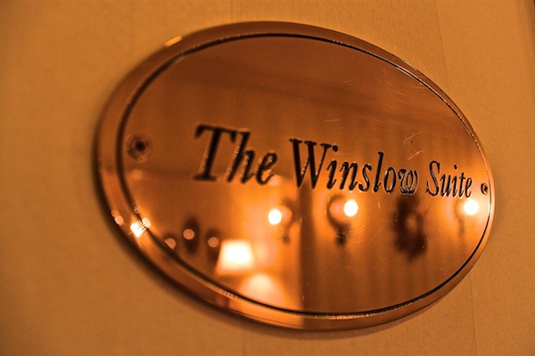 The Mayflower Inn Winslow Suite Mayflower Inn brass room plate