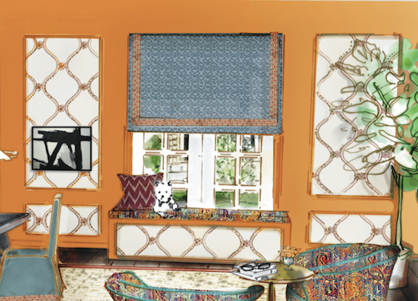 Tilton Fenwick Instant Room for House Beautiful