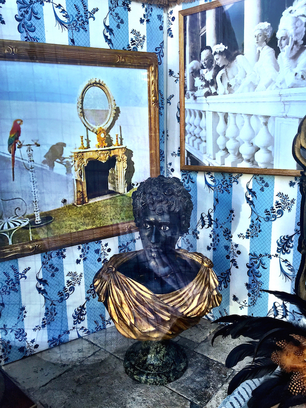 Timothy Corrigan's Charles de Beistegui inspired window at Legends