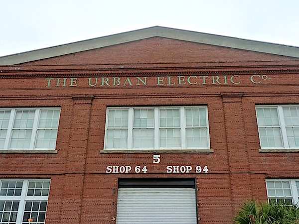 Urban Electric Co. building in Charleston Urban Electric Co.