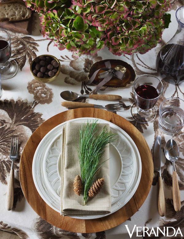 Aerin Lauder in Veranda New Year's Lunch
