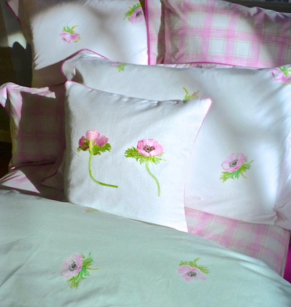 Yves Delorme Lolarose bedding collection spring summer 2013 Yves Delorme