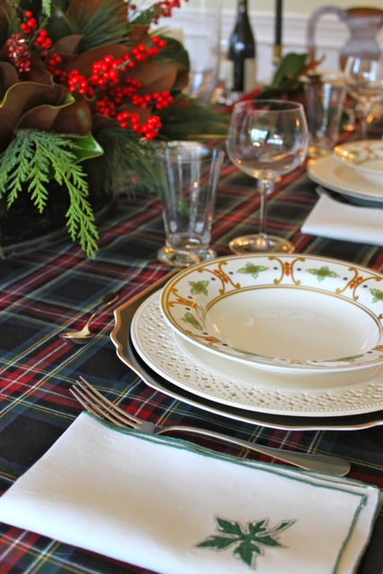 Quinessence blog Christmas table