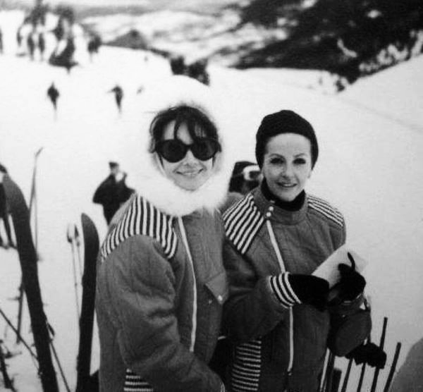 Audrey Hepburn and Doris Brynner Dior Home