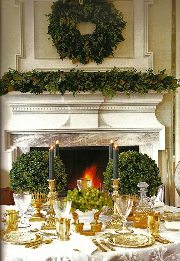 Carolyne Roehm holiday table carolyne roehm