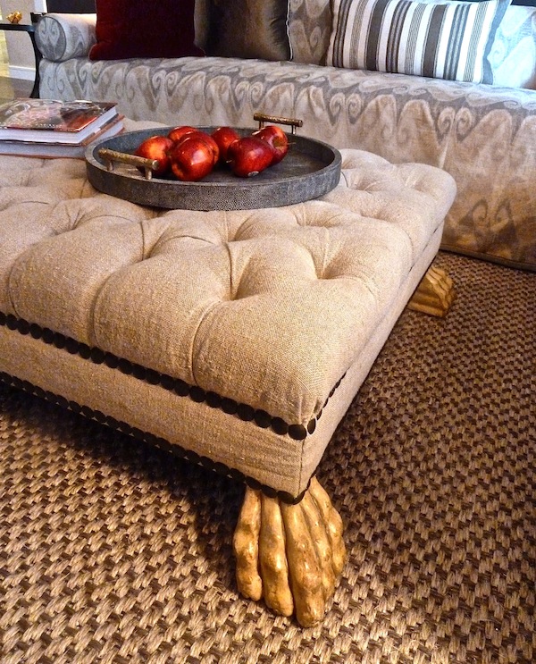 carved hoof furniture detail hearst designer visions