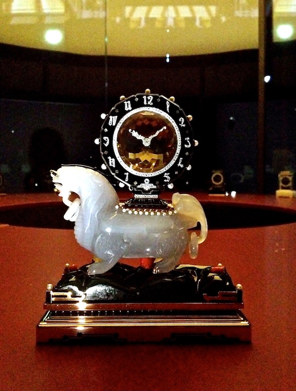 chimera mystery clock cartier at the grand palais