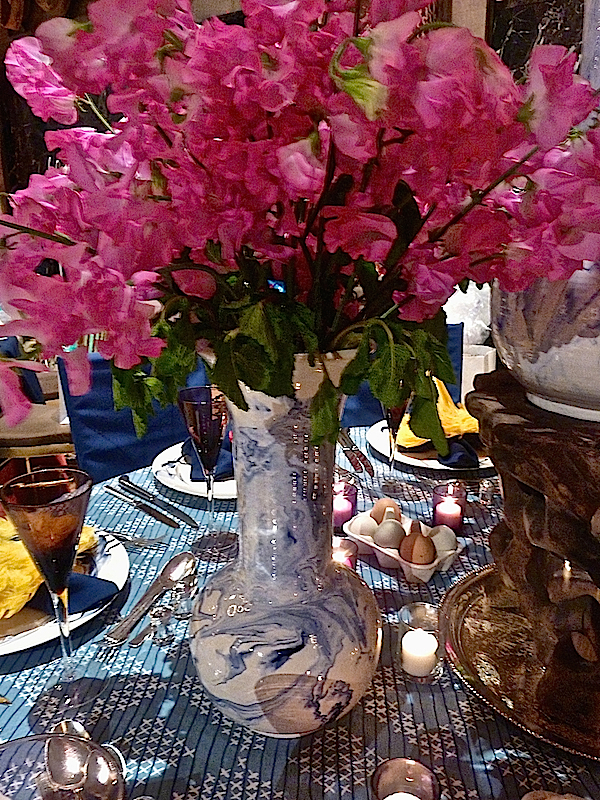 christopher spitzmiller vase at the Lenox Hill neighborhood house gala Lenox Hill neighborhood house gala
