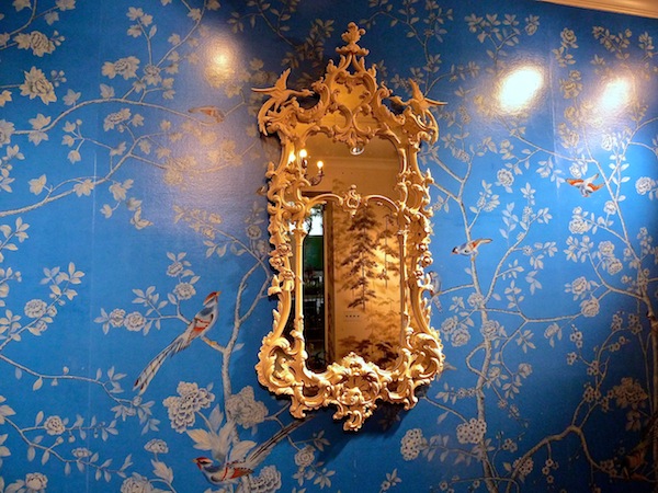 de Gournay Chinese Chippendale George III (C 1760) mirror on Earlham de Gournay