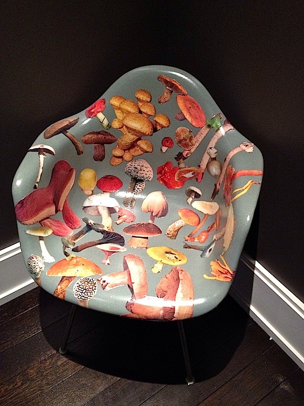 Phillip Estlund decoupage chair in alessandra branca designer visions apartment designer visions