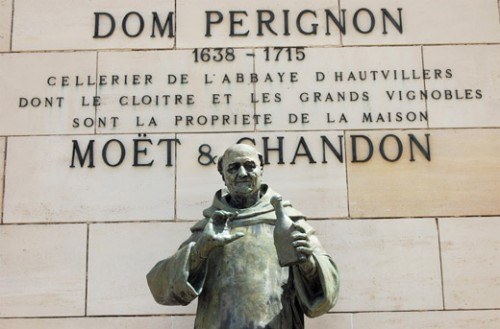 Statue of Dom Perignon