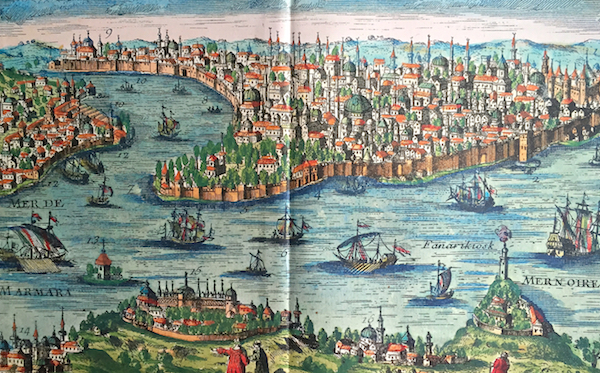 Endpapers on Sevan Biçakçi book