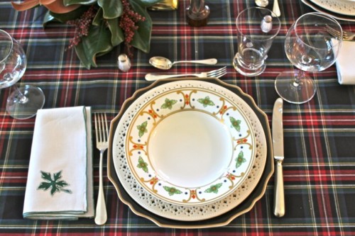 Quintessence blog Christmas table