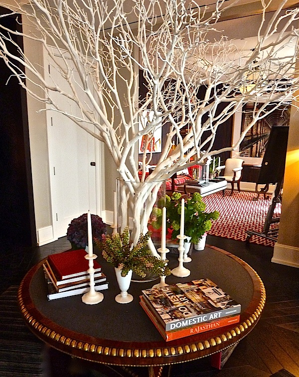 gerald bland table in Alessandra Branca's Designer Visions apartment Hearst Designer Visions