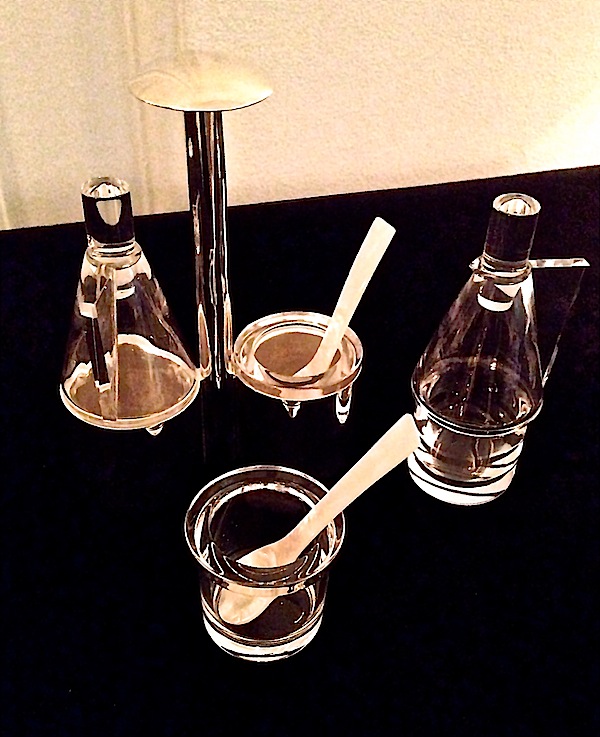 josef hoffmann cruet set at the neue galerie neue galerie