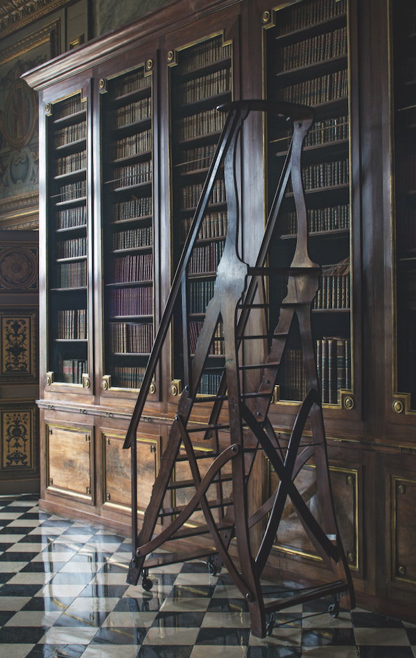 library at Vaux le Vicomte
