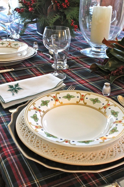 Quintessence blog Christmas table