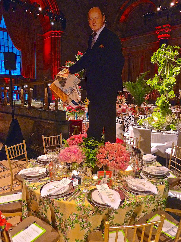 mario buatta table by stark at lenox hill gala