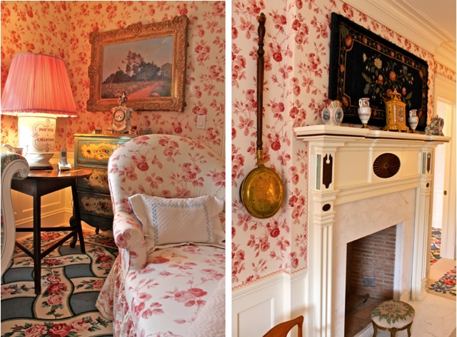 Master bedroom in Diamond Baratta designed house Living with antiques