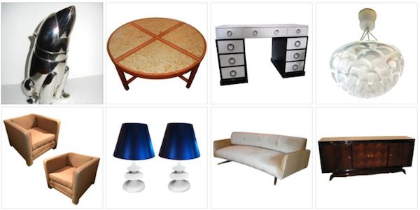 mid century and modern furniture at the Avenue Antiques and art show Avenue Antiques