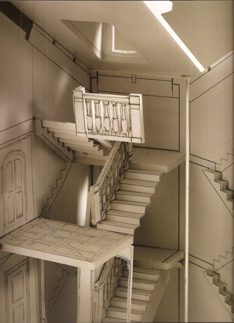 Studio Peregalli model of house in Engadin, Switzerland The Invention of the Past by Studio Peregalli
