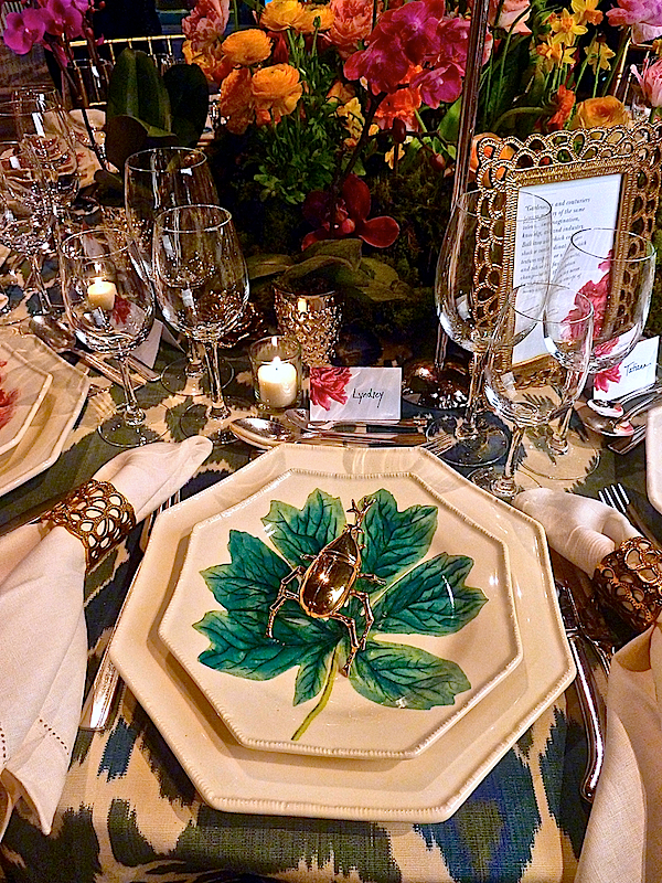 Oscar de la Renta Lenox Hill table lenox hill neighborhood house gala