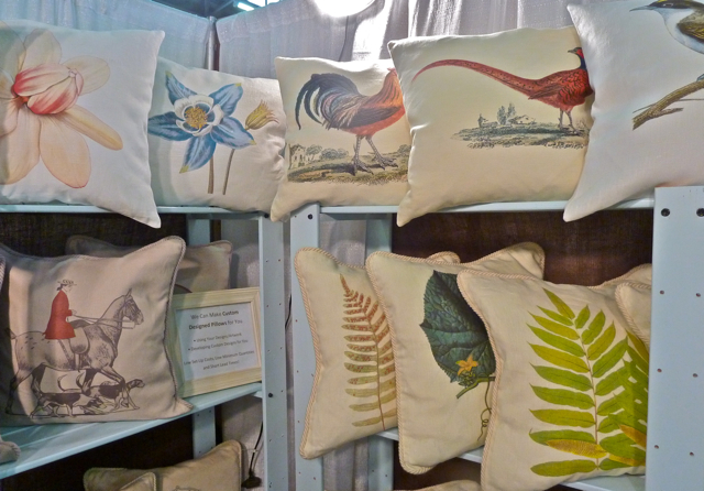 ox bow pillows