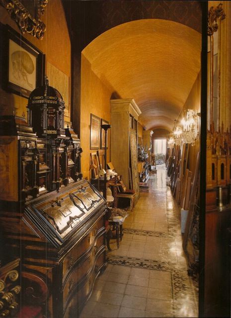 Studio Peregalli's office space The Invention of the Past by Studio Peregalli