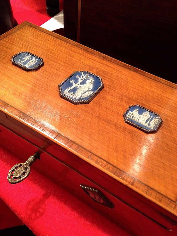 wedgwood box at Antique and Artisan Christmas boutique